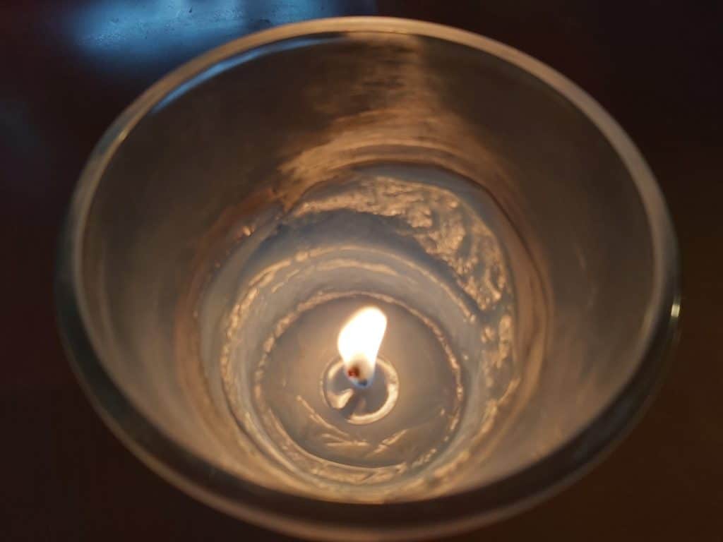 how to fix candle wax tunneling